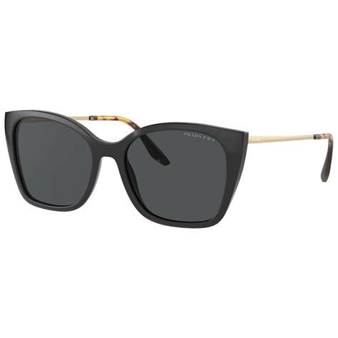 Prada PR 12XS Women's Sunglasses Black/Polar Dark Grey 54.